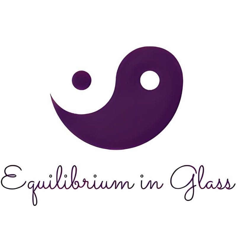 Logo de Equilibrium in Glass: Joyería de vidrio artesanal